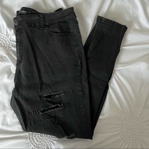 Black Slinny Jeans Plus Size